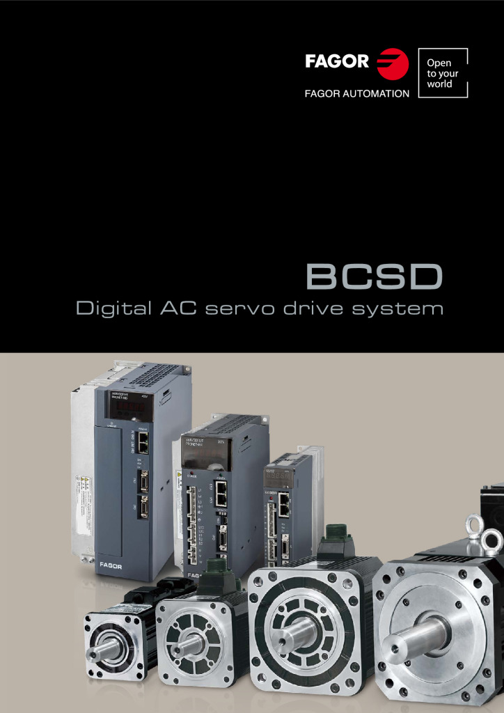 BCSD. Digital AC Servo Drive System