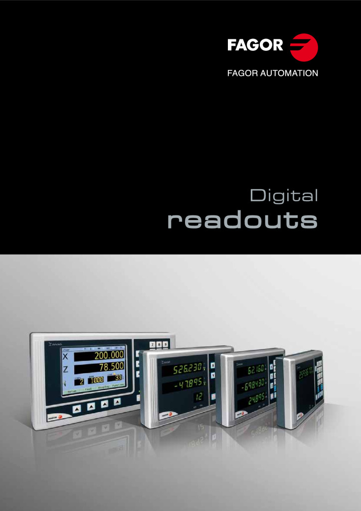 Readout Innova – 1, 2, 3 y 4 axes