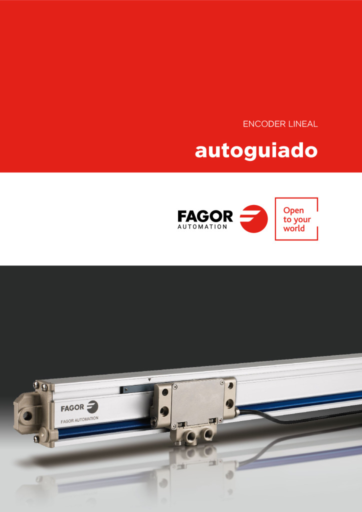 Self-guided linear encoders