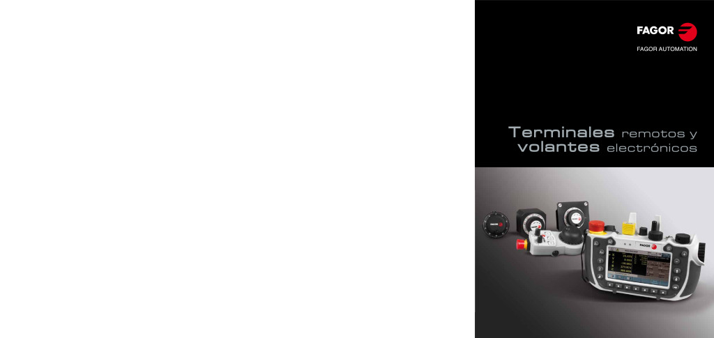 Remote terminals and electronic handwheels