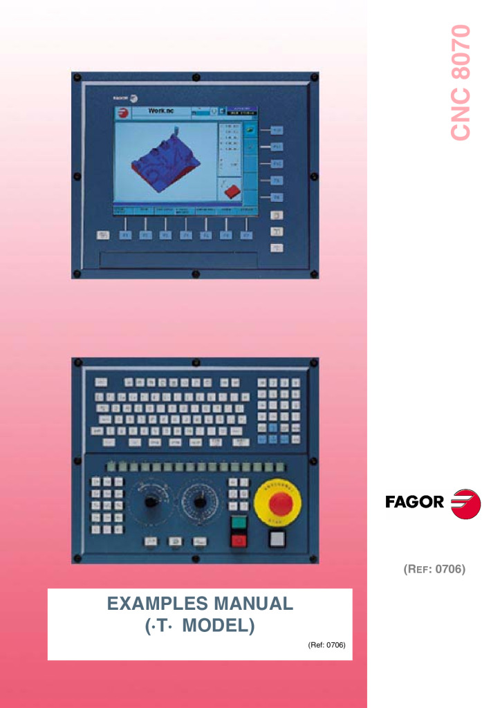 CNC 8070. Examples manual (·T· model)