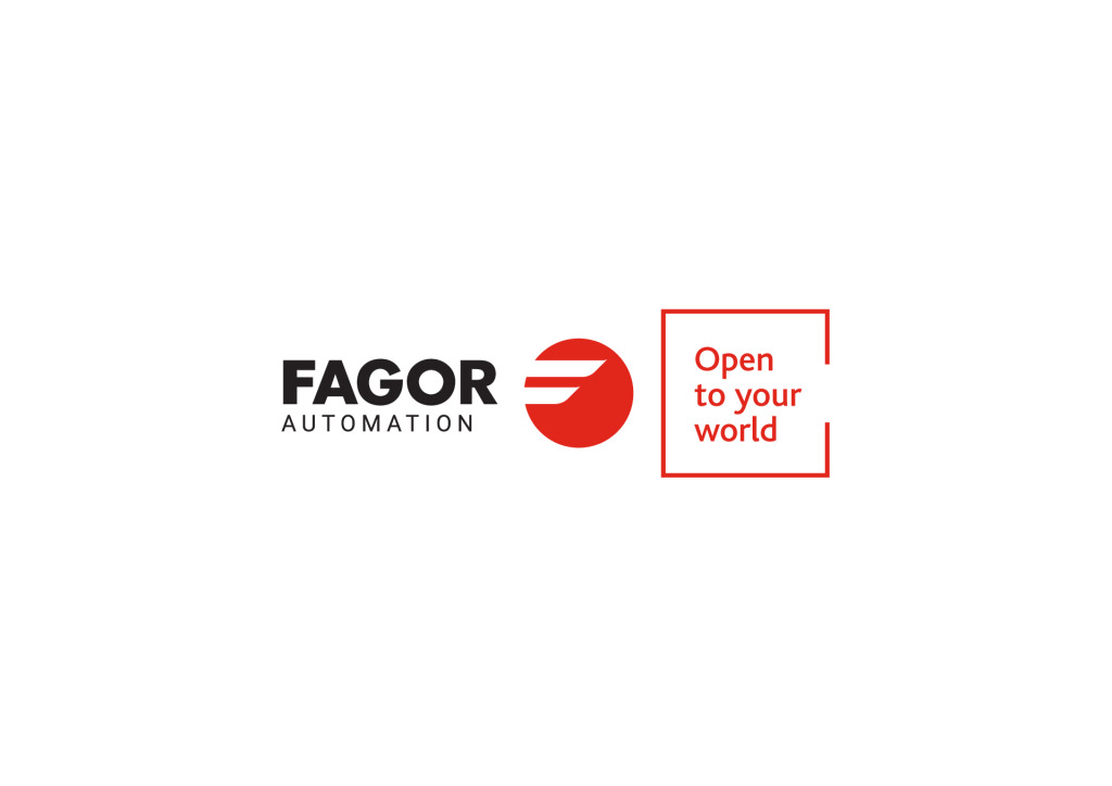 Fagor Automation Logo + claim Horizontal PANTONE print