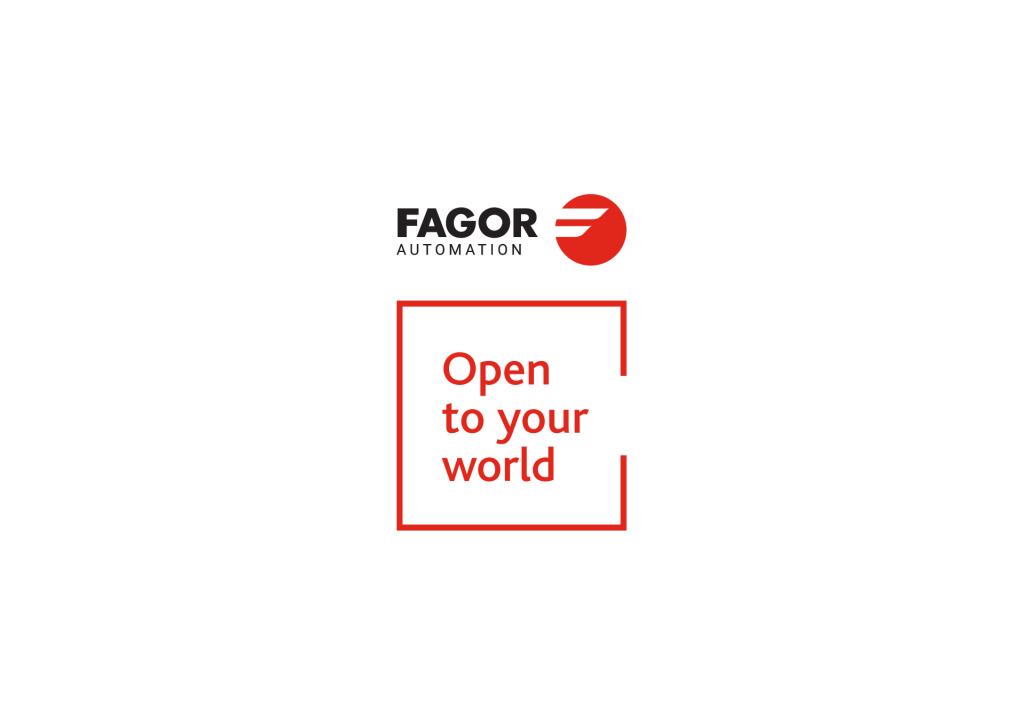 Fagor Automation Logo + claim Vertical PANTONE print