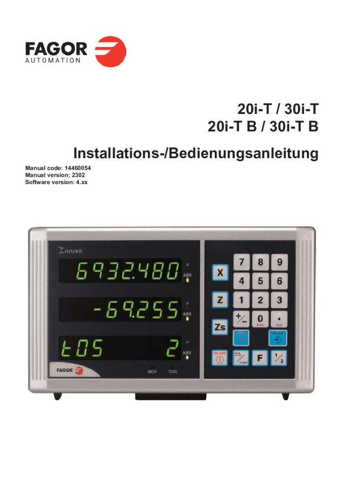 Readout Innova DRO – 2 and 3 axis lathe
