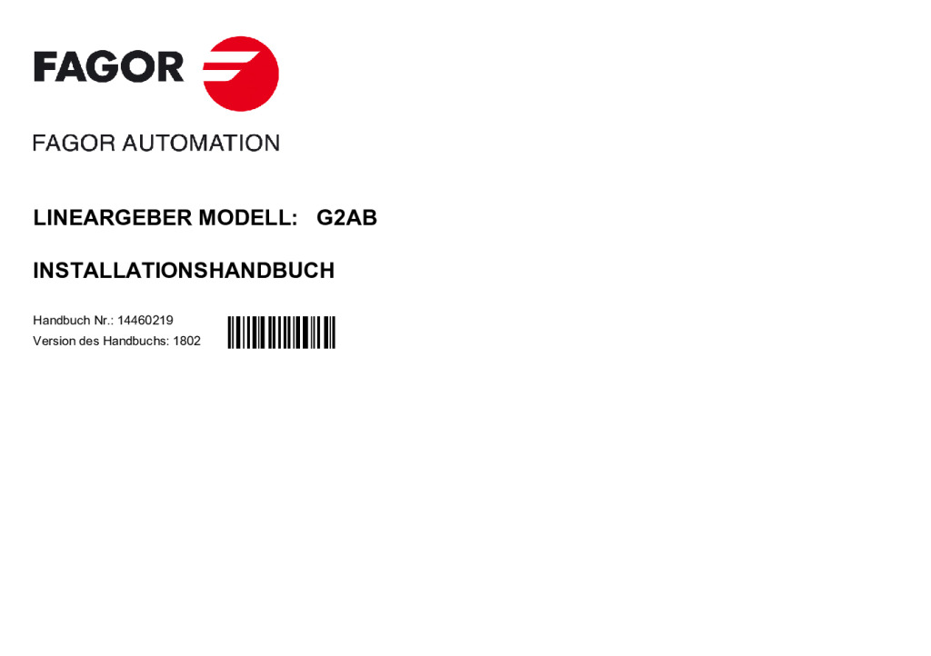 G2 model absolute linear encoder – BiSS C + 1Vpp protocol