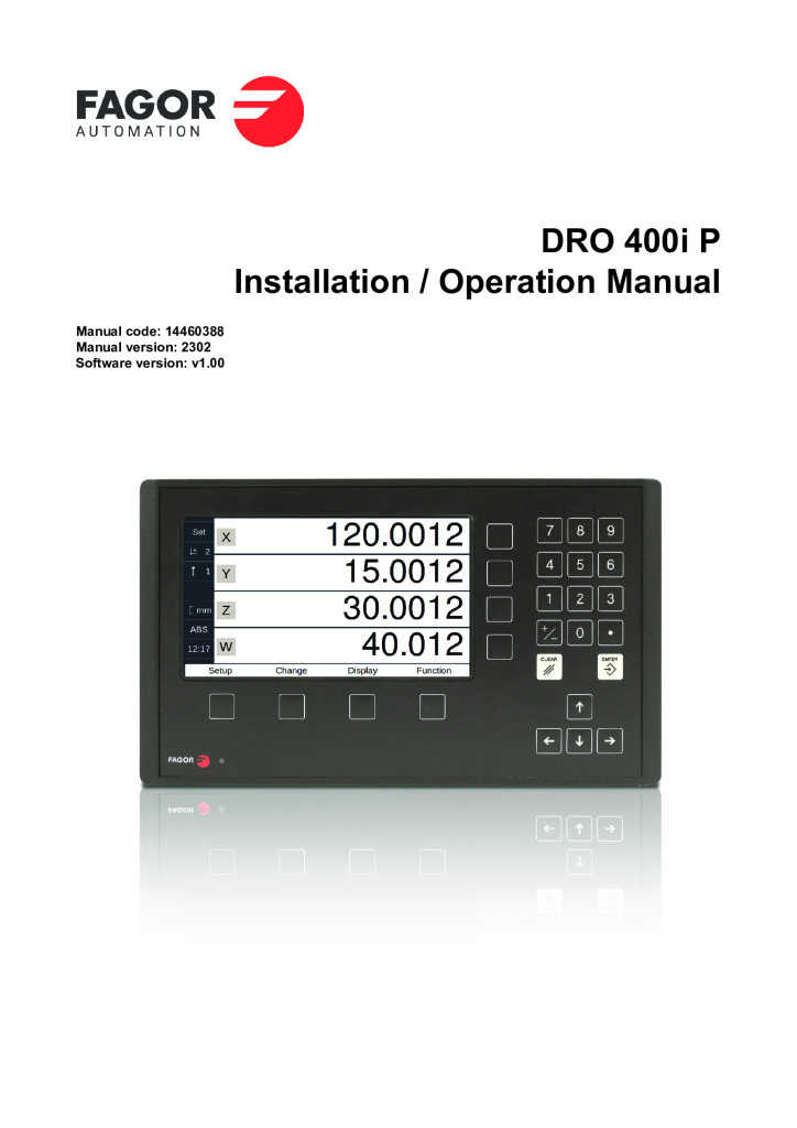 Readout 400i-P – 4 axis