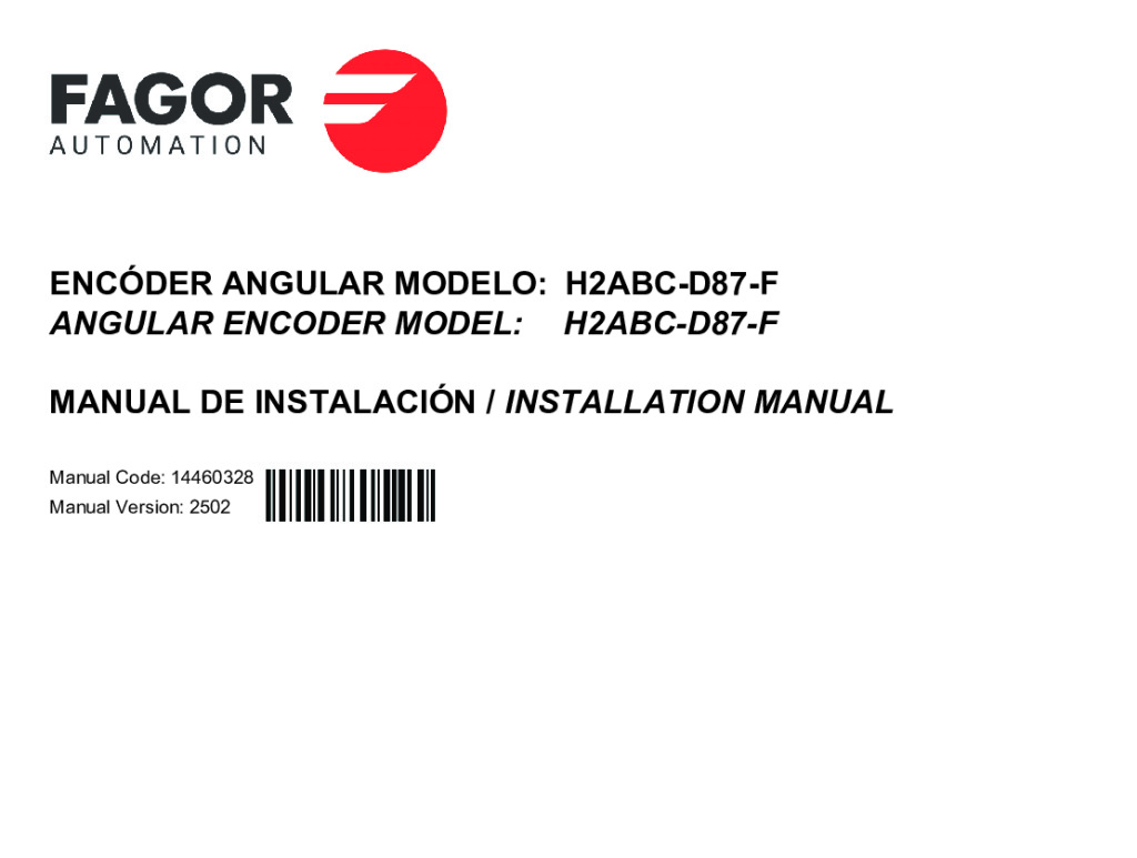 H2-D87-F absolute angular encoder – BiSS C protocol