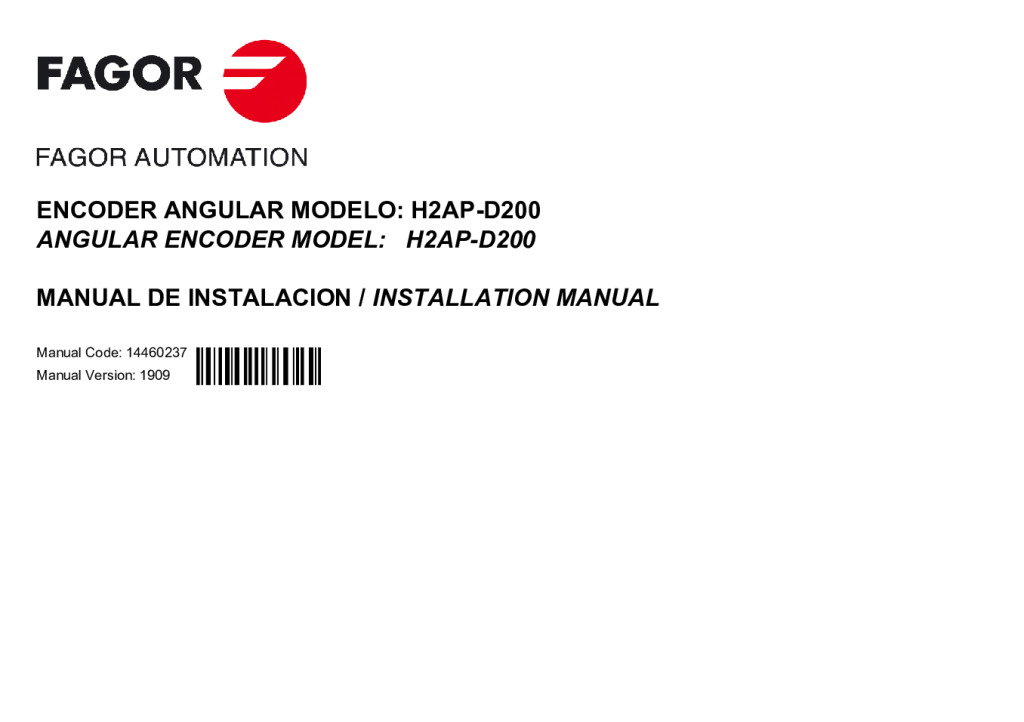 H2-D200 absolute angular encoder – Panasonic protocol