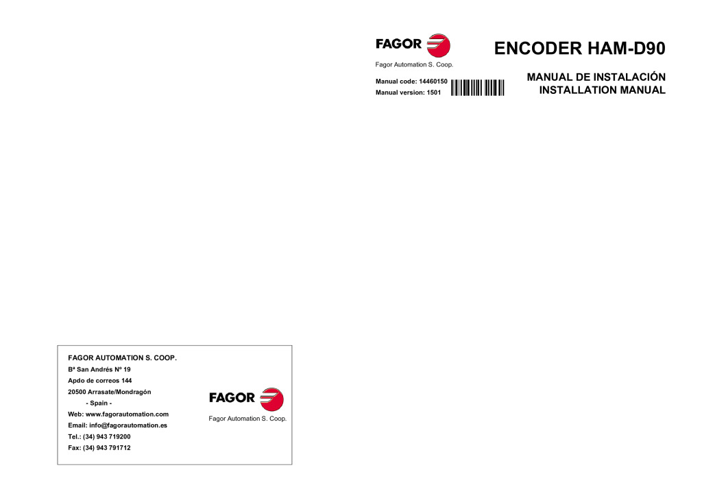 H-D90 absolute angular encoder – Mitsubishi protocol