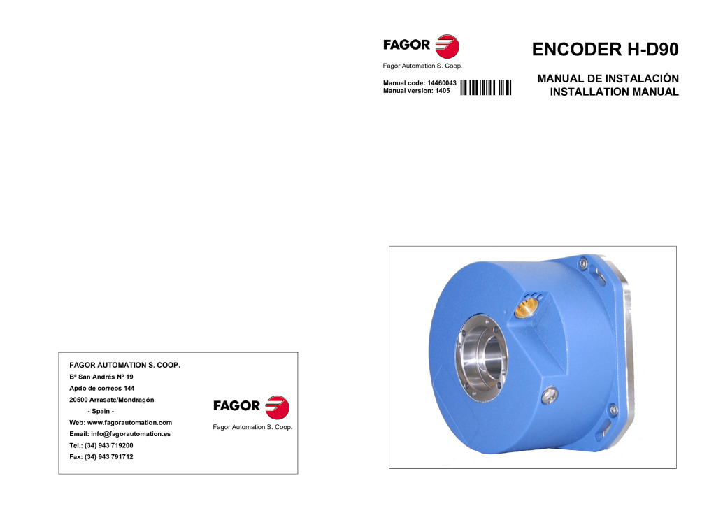 H-D90 incremental angular encoder