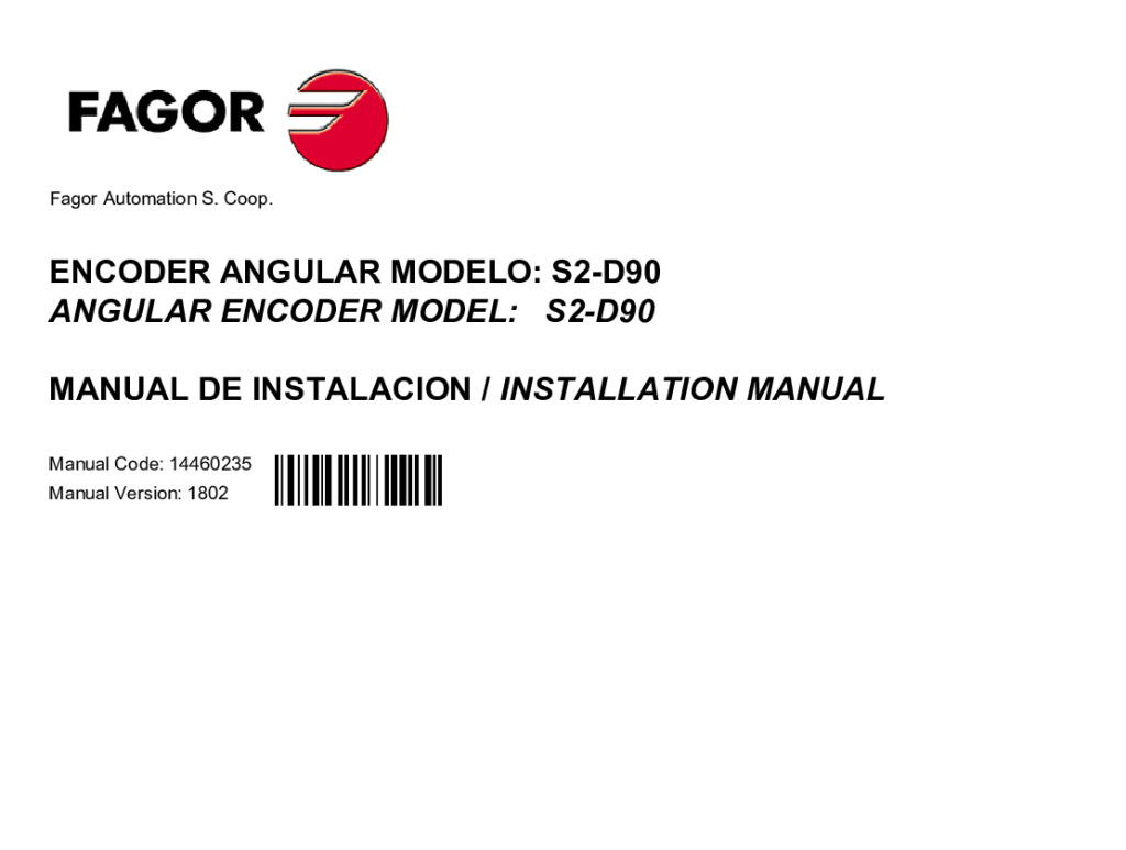 S2-D90 incremental angular encoder