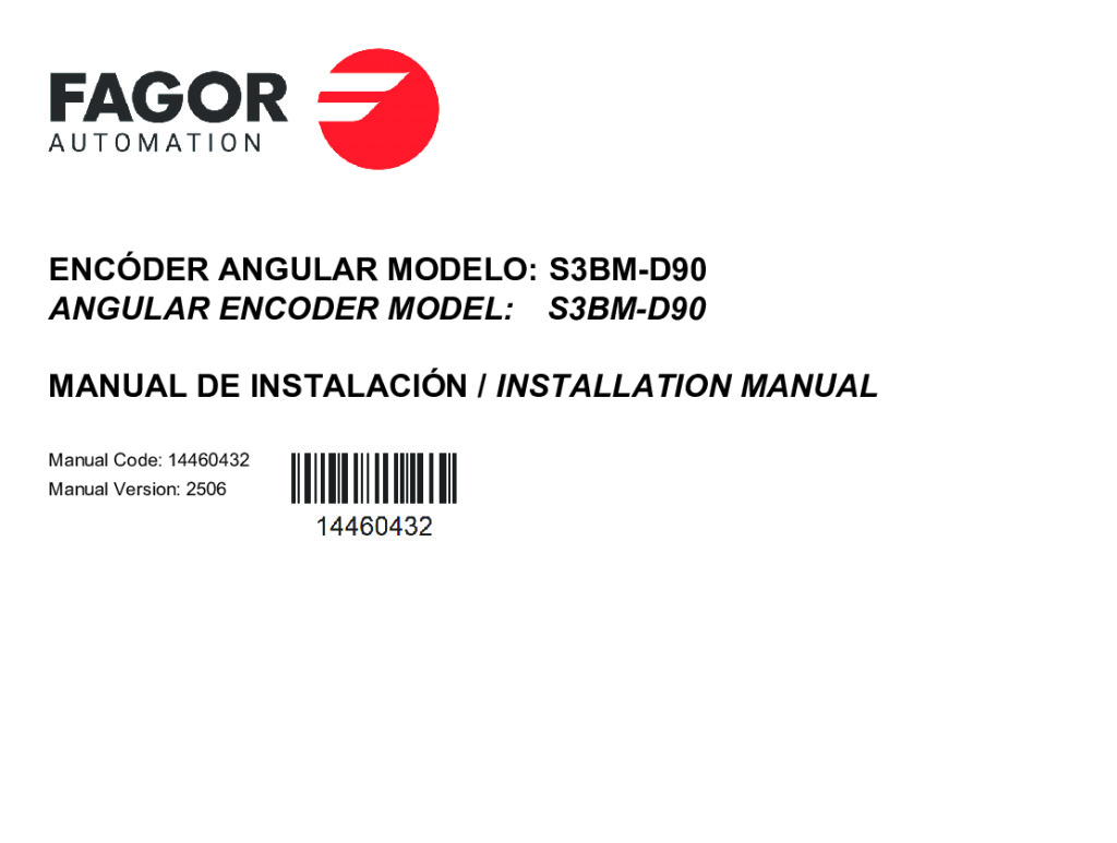 S3-D90 absolute angular encoder – Mitsubishi protoclo