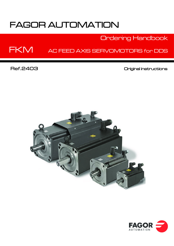FKM for DDS. Ordering Handbook