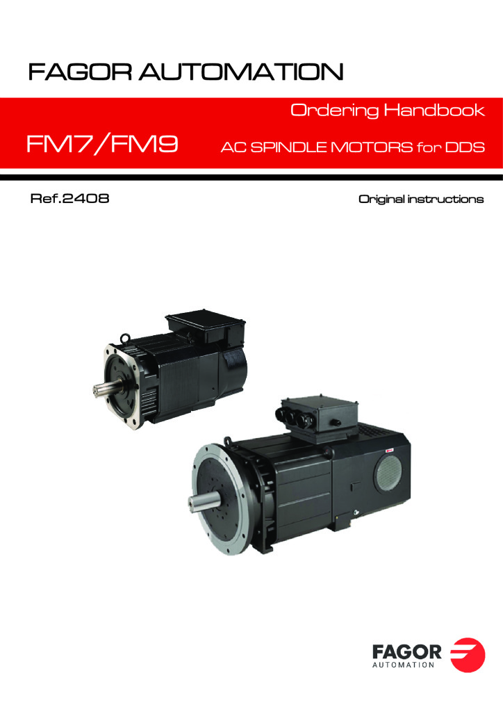 FM7/FM9 for DDS. Ordering Handbook