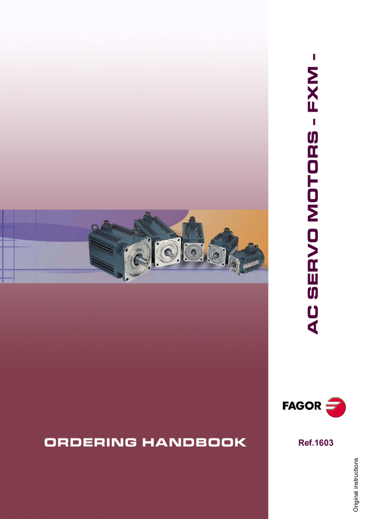 FXM. Ordering Handbook