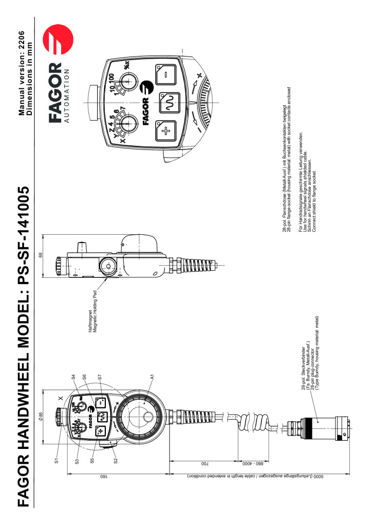 PS-SF handwheel  (Safety)