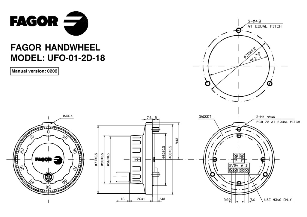 UFO handwheel.