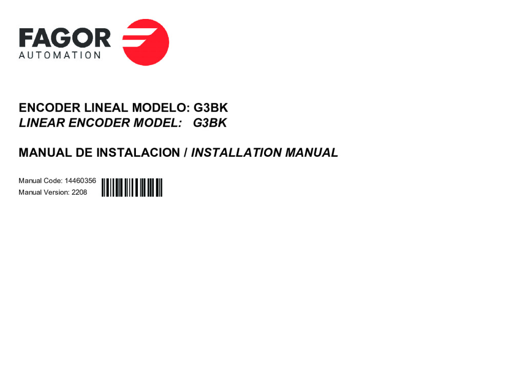 G3 model absolute linear encoder – Yaskawa protocol