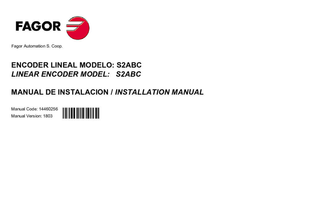 S2 model absolute linear encoder – BiSS C protocol