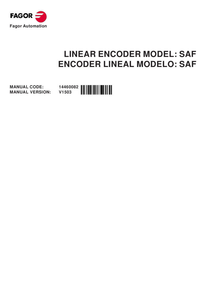 S model absolute linear encoder – Fanuc protocol