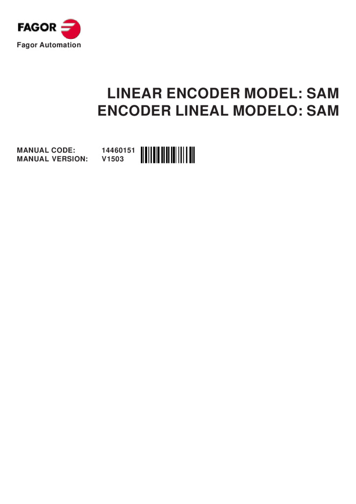 S model absolute linear encoder – Mitsubishi protocol