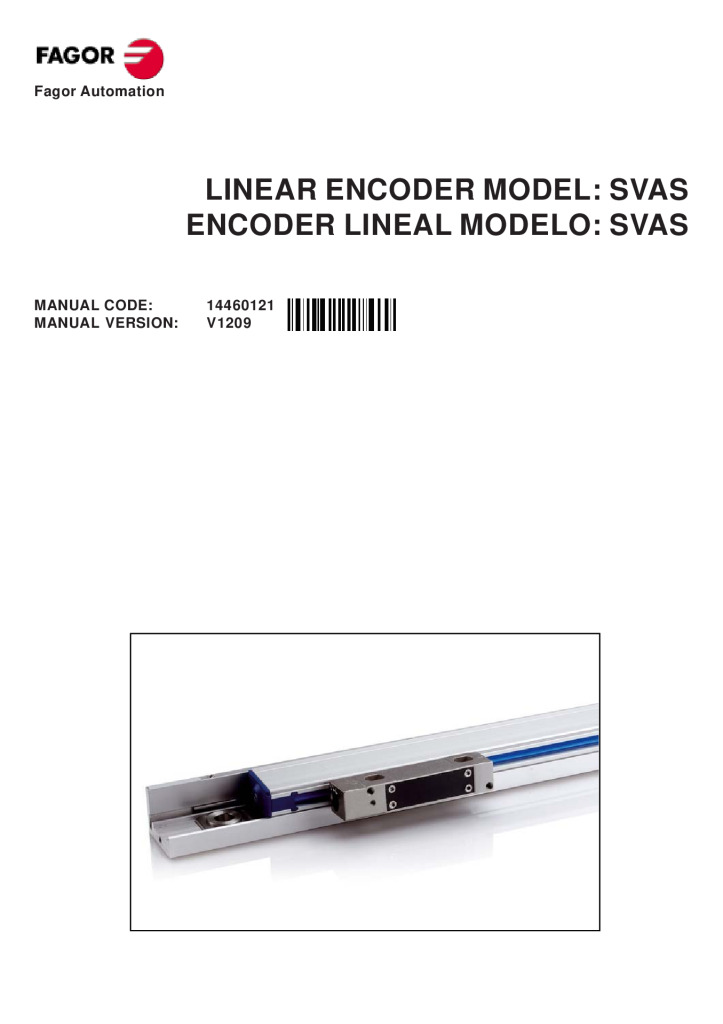 SV model absolute linear encoder – SSI (Siemens) protocol