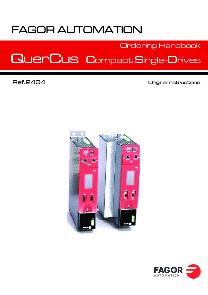 QC-CD. Ordering Handbook