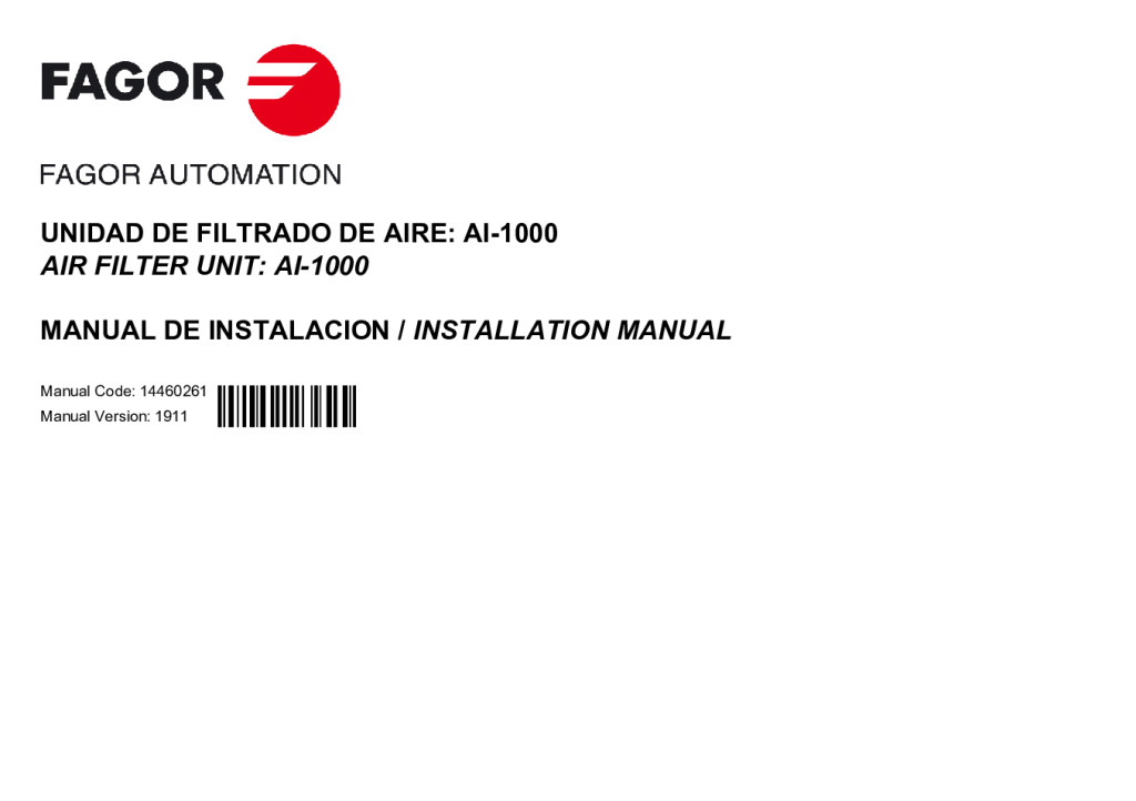 Air Filter Unit AI-1000