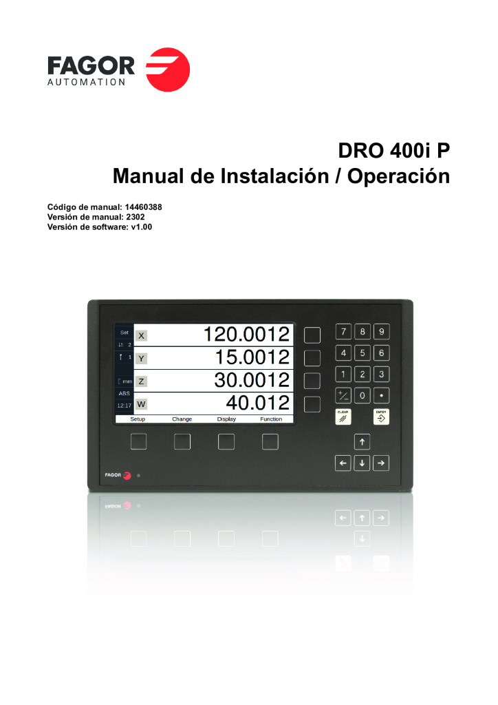 Readout 400i-P – 4 axis