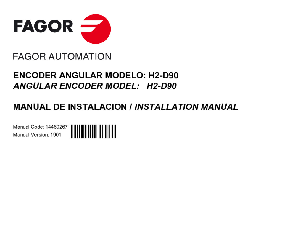H2-D90 incremental angular encoder
