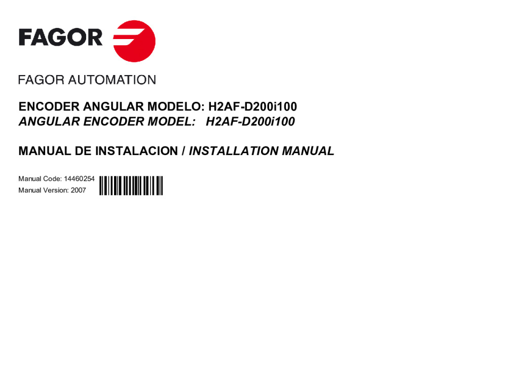 H2-D200i100 absolute angular encoder – Fanuc protocol