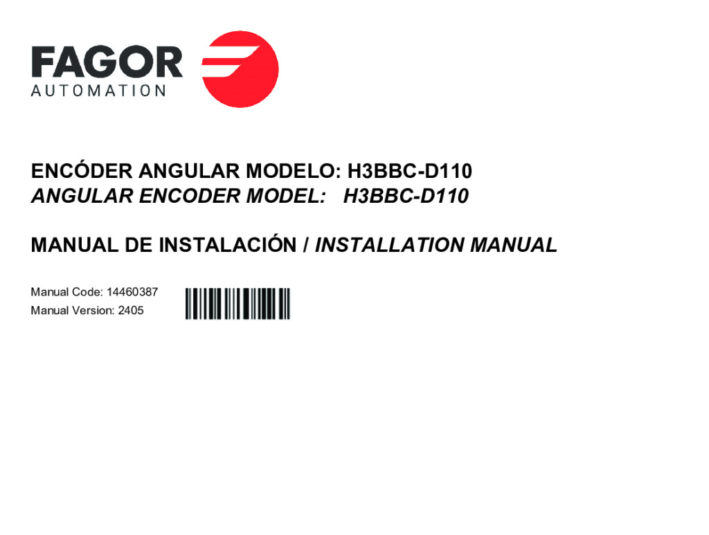 H3-D110 absolute angular encoder – BiSS C protocol