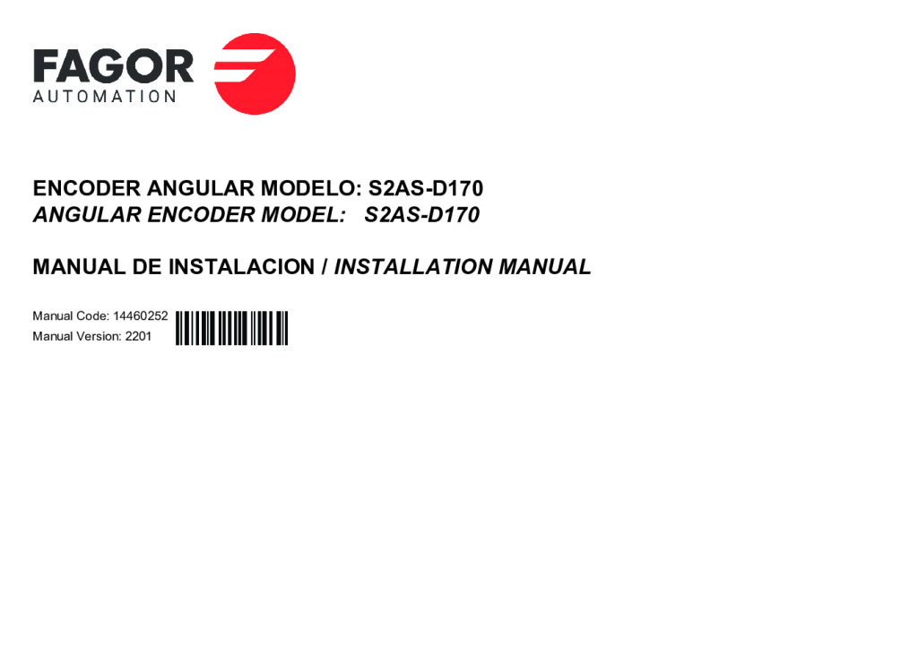 S2-D170 absolute angular encoder – SSI (Siemens) protocol