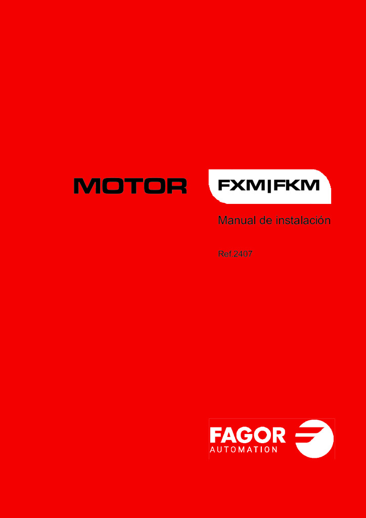 FXM/FKM. Installation Manual