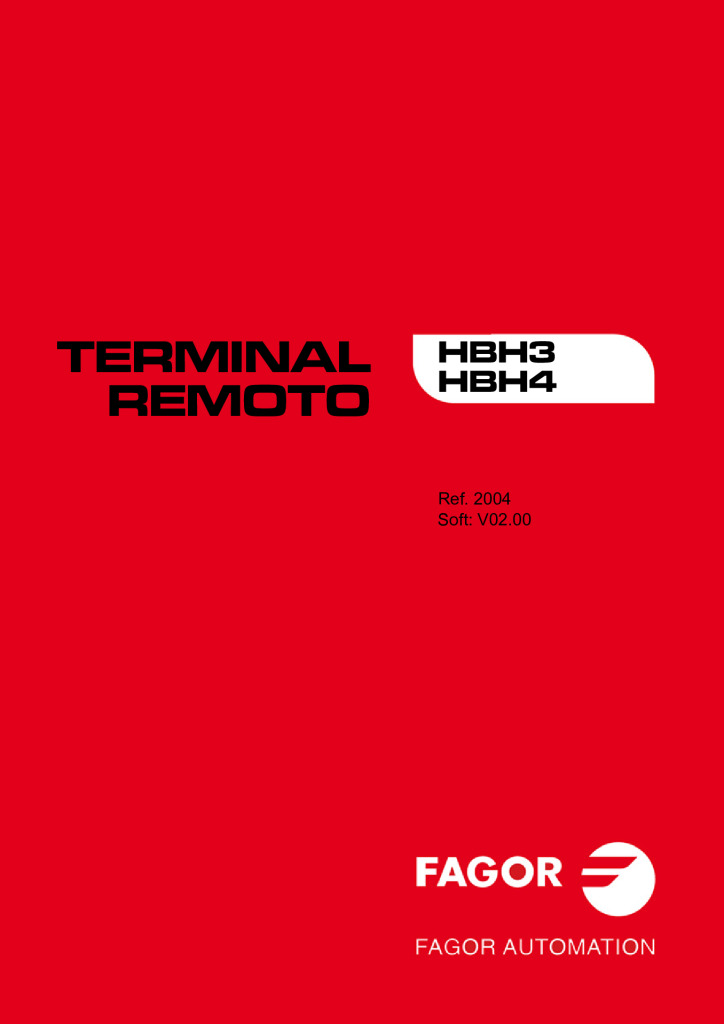 Remote terminal HBH3/HBH4.