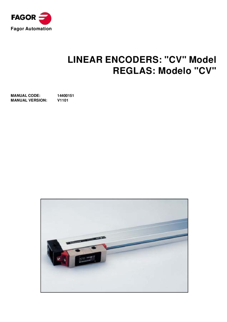 CV lineal encoder