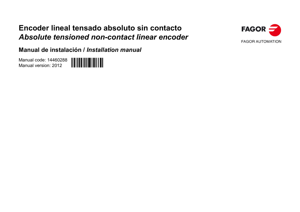 Non-contact absolute open linear encoder-Tensioned strip