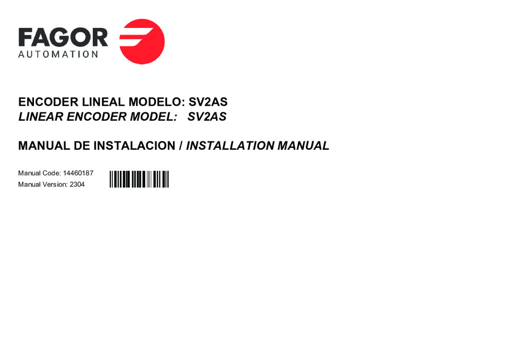 SV2 model absolute linear encoder – SSI (Siemens) protocol