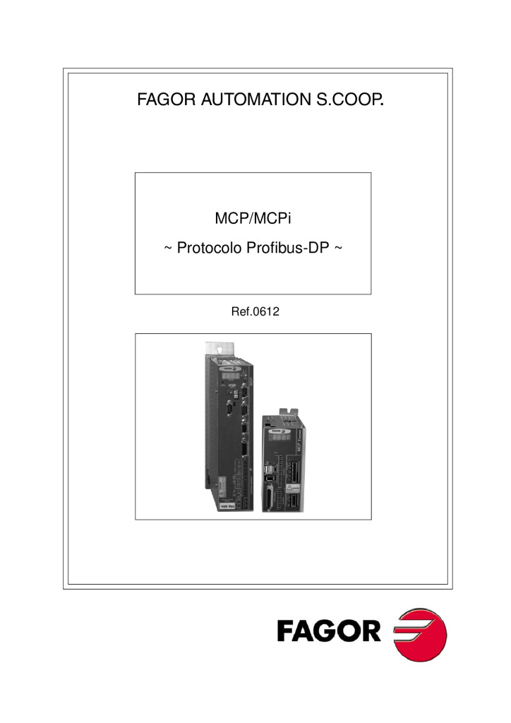 MCP&MCPi. Profibus-DP protocol