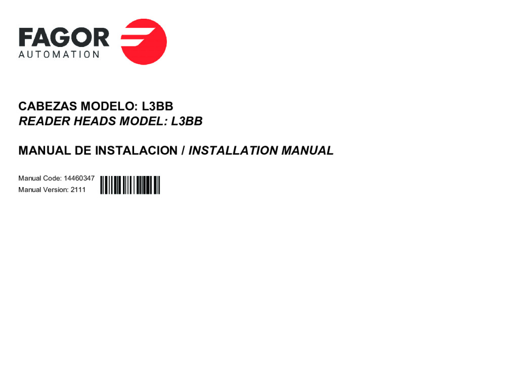 L3 model absolute linear encoder – BiSS C + 1Vpp protocol reader head