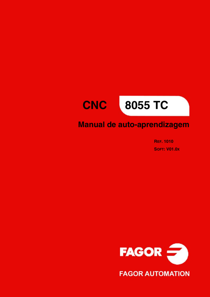 CNC 8055 TC Self-teaching Manual