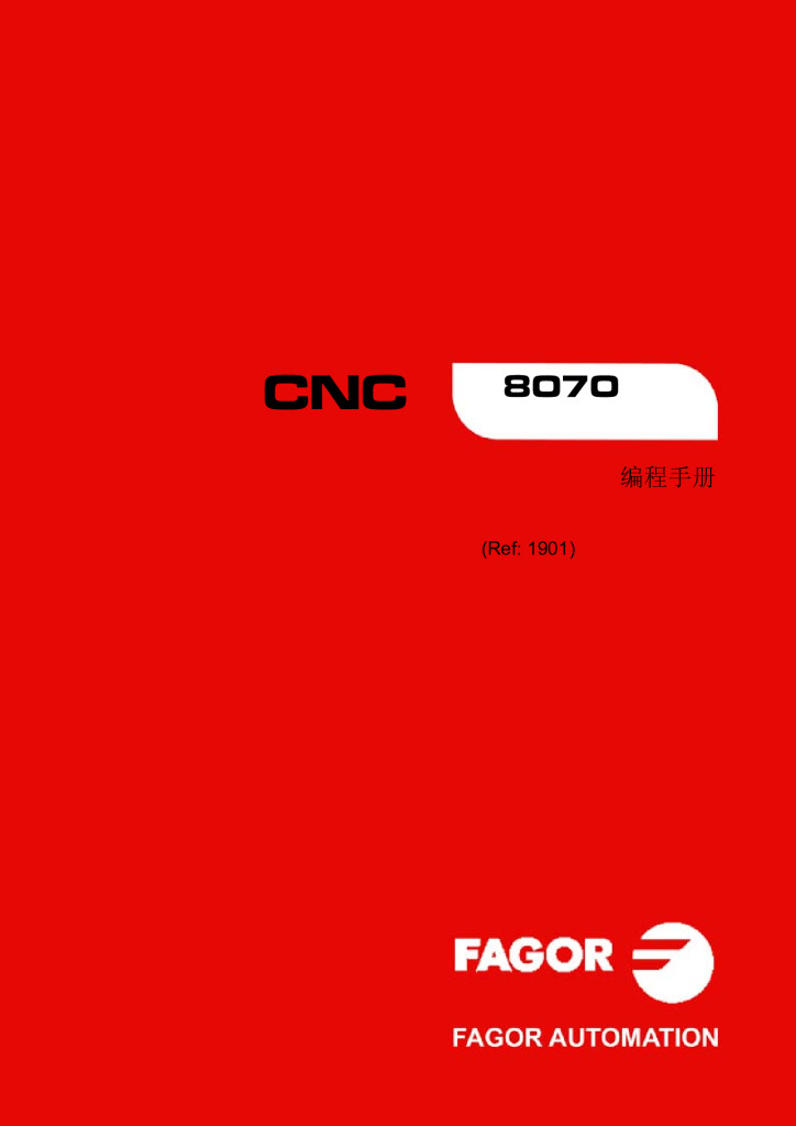 CNC 8070 Programming manual.