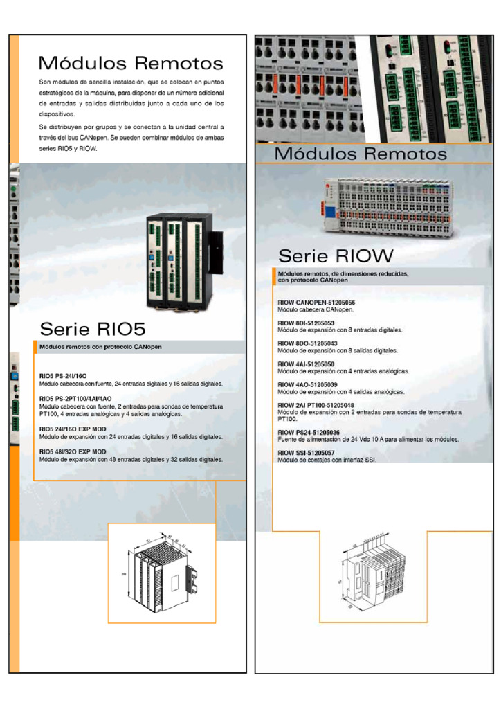 Distributed Inputs and Outputs CNC 8055