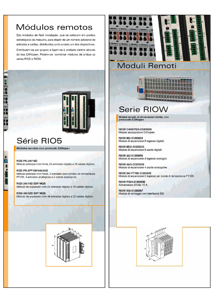 Distributed Inputs and Outputs CNC 8055