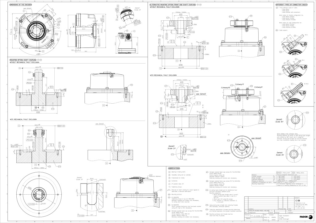 H3-D90 2D MECHANICAL DATA SHEET