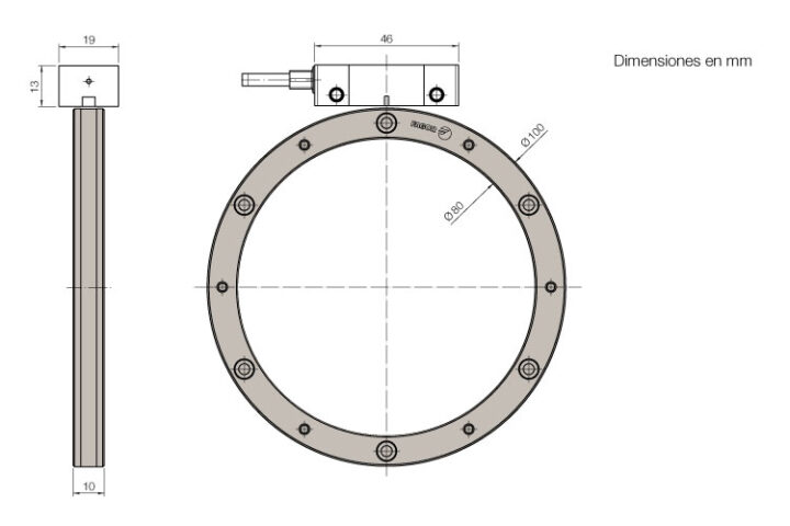 Absolute angular encoder without integrated bearings – Serie UT - Fagor ...